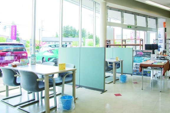 石岡店商談コーナー