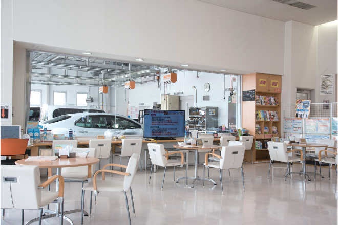 つくばみらい店サービス待合い