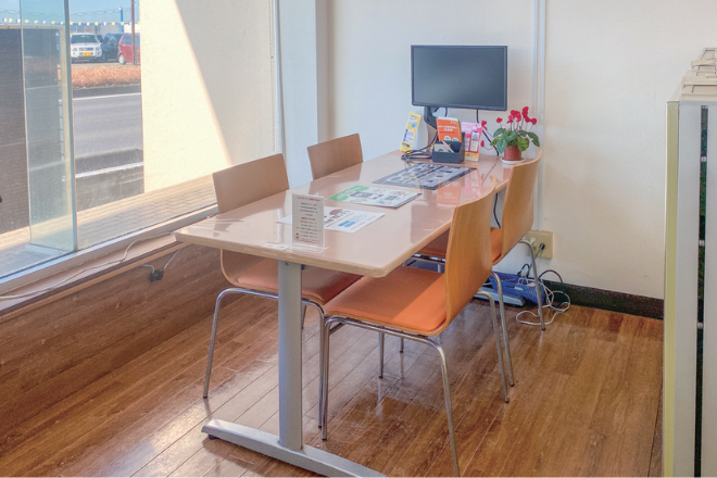 神栖太田店商談コーナー