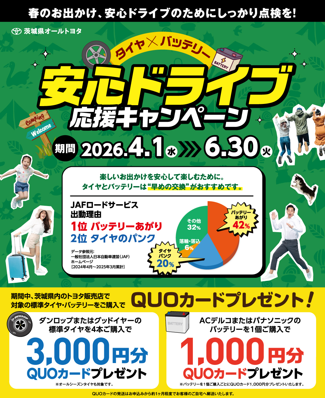 安心ドライブ応援キャンペーン2026 | カローラ南茨城